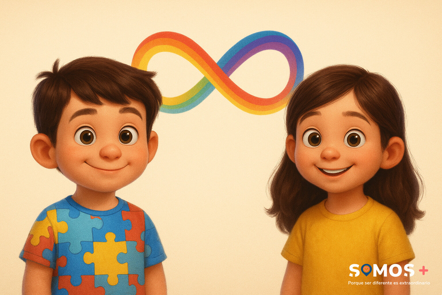 Autismo: del Rompecabezas al Infinito Arcoíris